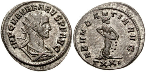 carus roman coin antoninianus